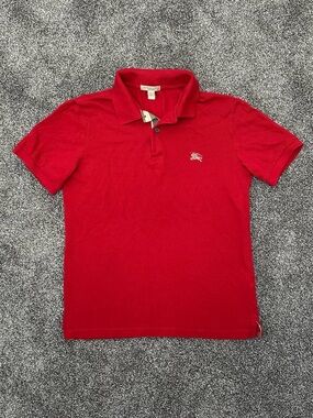 Burberry Brit Red Polo Shirt